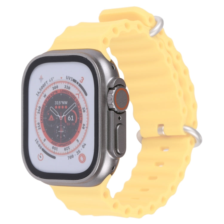 Per Apple Watch Ultra 49mm Schermo a colori Modello di visualizzazione fittizio falso non funzionante, per fotografare cinturino dell'orologio, senza cinturino, 49mm Color Screen, No Watchband (Silver)