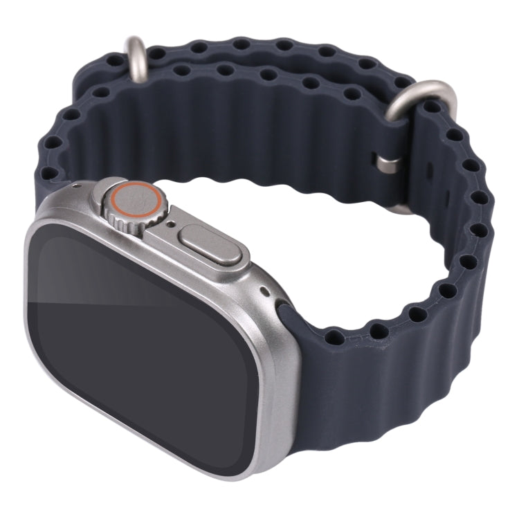 Per Apple Watch Ultra 49mm Schermo nero Modello di visualizzazione fittizio falso non funzionante, 49mm Black Screen (Dark Blue), 49mm Black Screen (White), 49mm Black Screen (Yellow)