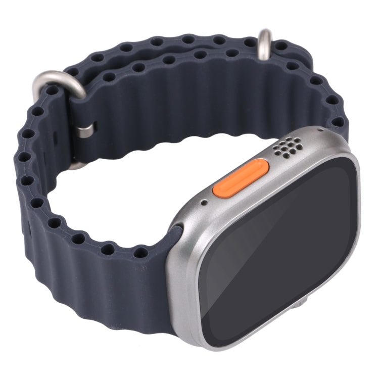 Per Apple Watch Ultra 49mm Schermo nero Modello di visualizzazione fittizio falso non funzionante, 49mm Black Screen (Dark Blue), 49mm Black Screen (White), 49mm Black Screen (Yellow)