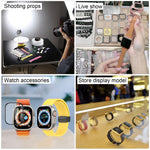 Per Apple Watch Ultra 49mm Schermo nero Modello di visualizzazione fittizio falso non funzionante, 49mm Black Screen (Dark Blue), 49mm Black Screen (White), 49mm Black Screen (Yellow)