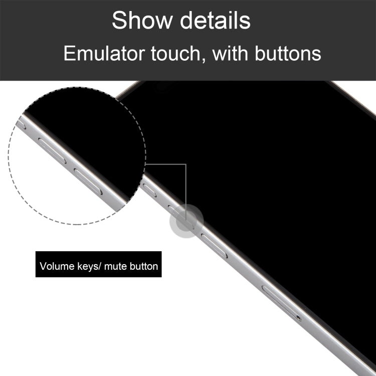 Per iPhone 15 Pro modello di display fittizio non funzionante con schermo nero, For iPhone 15 Pro Black Screen