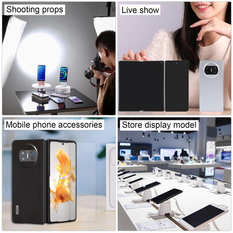 Per Huawei Mate X3 Modello di display fittizio non funzionante con schermo nero, For Huawei Mate X3