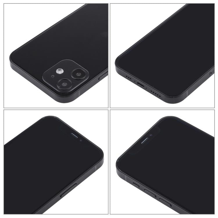 Modello di display fittizio falso con schermo nero non funzionante per iPhone 12 mini (5,4 pollici), versione leggera, For iPhone 12 mini Black Screen Light Version