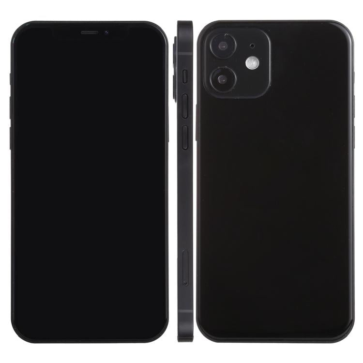 Modello fittizio iPhone 12 schermo nero leggero