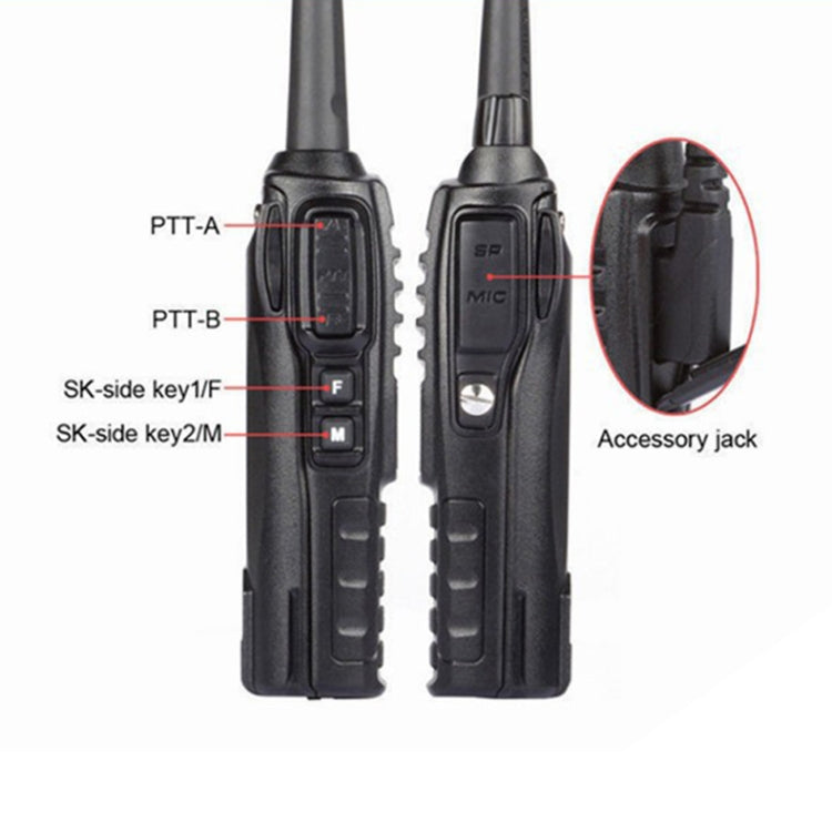 BaoFeng UV-82 5W Dual Band Radio bidirezionale FM VHF UHF Walkie Talkie portatile, UV-82