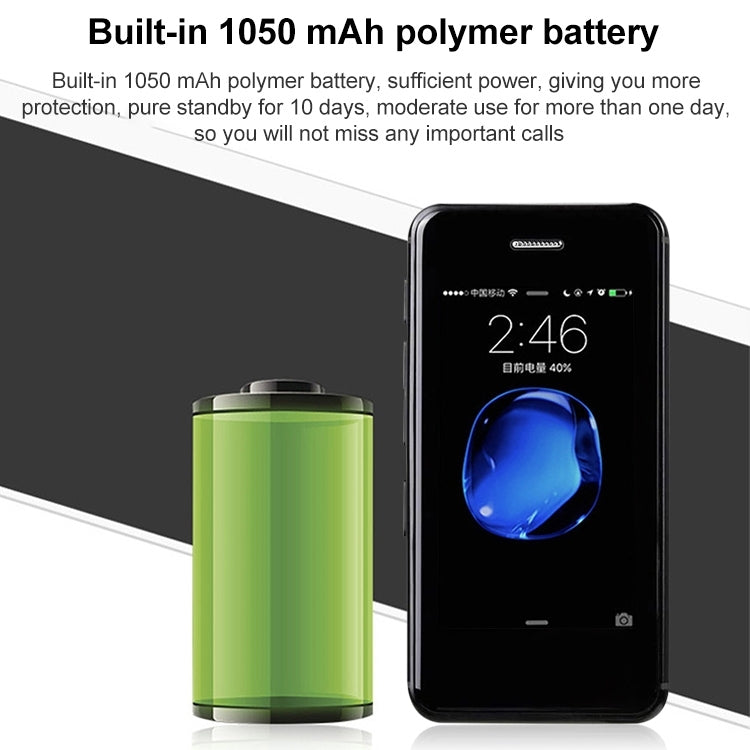 Smartphone 2,45 pollici Android 5.1 MTK6580 1GB+8GB