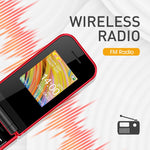 Telefono cellulare 1,77" SC6531E Bluetooth FM GSM doppia SIM