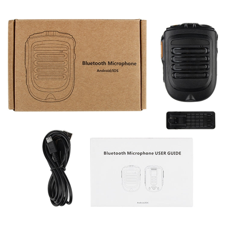 UNIWA BM001 Zello Walkie Talkie Microfono portatile wireless Bluetooth PTT per iOS, For iOS