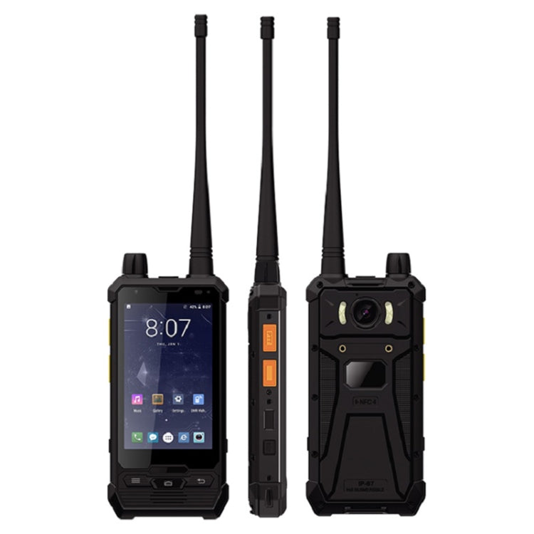 IP67 Impermeabile Antipolvere Antiurto, 4.0 pollici Android 8.1 Qualcomm Snapdragon SDM450 Octa Core fino a 1,8 GHz, Rete: 4G, NFC, POC, SOS, OTG