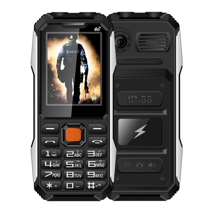 Telefono 2G impermeabile con batteria 6800mAh e Bluetooth