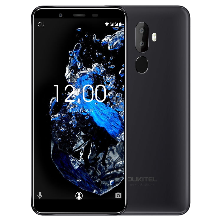 Doppia fotocamera posteriore, identificazione delle impronte digitali, Android 8.1 MTK6750T Octa Core da 5,5 pollici fino a 1,5 GHz, Rete: 4G, doppia SIM, OTG, OTA