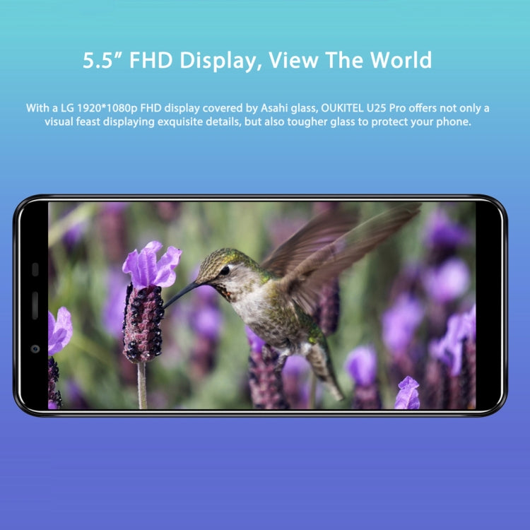 Doppia fotocamera posteriore, identificazione delle impronte digitali, Android 8.1 MTK6750T Octa Core da 5,5 pollici fino a 1,5 GHz, Rete: 4G, doppia SIM, OTG, OTA