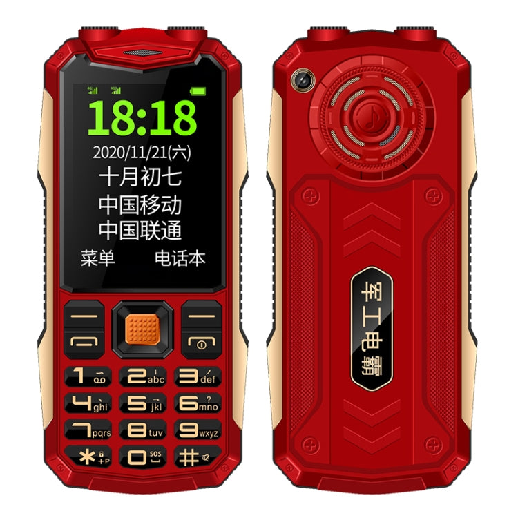 Telefono 2G impermeabile con batteria 4800mAh e Bluetooth