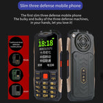 Telefono 2G impermeabile con batteria 4800mAh e Bluetooth