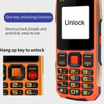 Telefono 2G impermeabile con batteria 4800mAh e Bluetooth