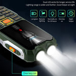 Telefono cellulare impermeabile Q8 2G con Bluetooth e torcia