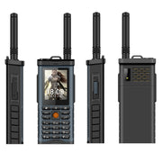 Impermeabile Antiurto Antipolvere, Batteria 2400mAh, 2,2 pollici, 21 Tasti, Torcia LED, FM, Quad SIM, con Antenna