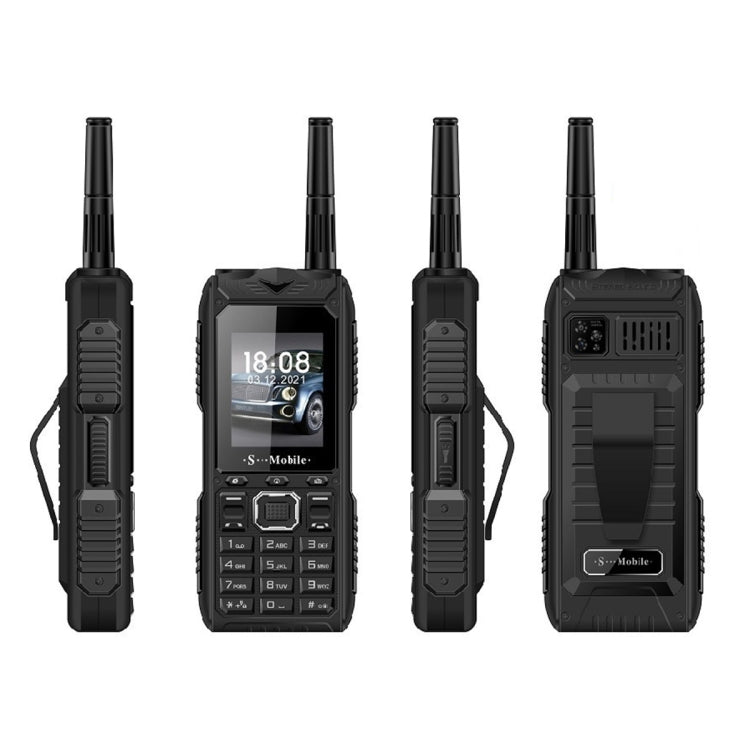 Telefono cellulare impermeabile 2400mAh con torcia LED e quad SIM