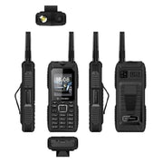 Impermeabile Antiurto Antipolvere, Batteria 2400mAh, 2.2.pollici, 21 tasti, torcia LED, FM, Quad SIM, con antenna