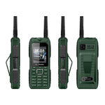 Telefono cellulare impermeabile 2400mAh con torcia LED e quad SIM