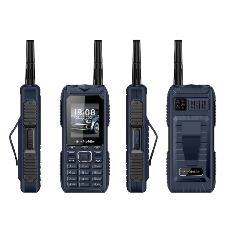 Telefono cellulare impermeabile 2400mAh con torcia LED e quad SIM