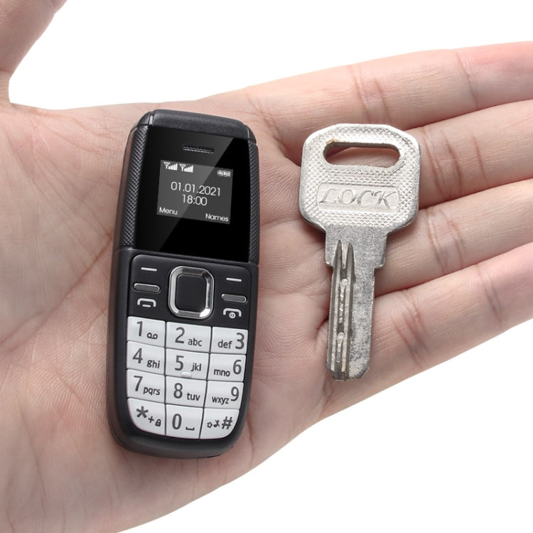 Mini telefono 0,66" MT6261D Bluetooth doppia SIM 2G