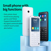 2,8 pollici, Android 11 MTK6761 Quad-core fino a 2,0 GHz, 21 tasti, Rete: 4G, 3GB+32GB