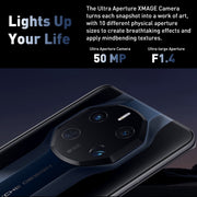 Tripla fotocamera posteriore + doppia fotocamera frontale, identificazione delle impronte digitali sullo schermo, HarmonyOS 3.0 Qualcomm Snapdragon 8+ Gen1 4G Octa Core fino a 3,2 GHz, rete: 4G, OTG, NFC, non supporta Google Play, Mate 50 RS 512GB