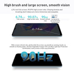 Smartphone 6,74" 5G MediaTek Dimensity 700 8GB 256GB