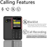 Telefono GSM 1,33" MTK6261D Bluetooth FM tripla SIM