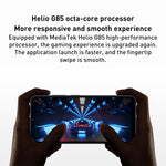 Smartphone 4G 6,71" MediaTek Helio G85 4GB 128GB
