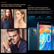 Riconoscimento facciale, Android 10.0 MTK6750 Octa Core da 3,0 pollici, Bluetooth, WiFi, FM, OTG, Rete: 4G, Doppia SIM, Supporto Google Play, 4GB+32GB