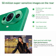 Doppia fotocamera posteriore + doppia anteriore, identificazione dell'impronta digitale dello schermo, vetro Kunlun da 6,78 pollici HarmonyOS Qualcomm Snapdragon 778G 4G Octa Core fino a 2,4 GHz, rete: 4G, OTG, NFC, non supporta Google Play            ...