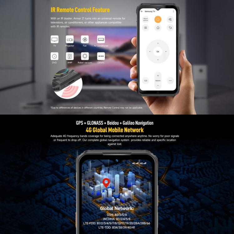 Doppia fotocamera posteriore, IP68/IP69K impermeabile antipolvere antiurto, Face ID e identificazione delle impronte digitali, Android 13 MediaTek Helio G99 Octa Core da 6,58 pollici fino a 2,2 GHz, rete: 4G, OTG, NFC, versione globale con Google Play�...