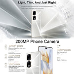 Tripla fotocamera posteriore + doppia fotocamera frontale, identificazione dell'impronta digitale dello schermo, Magic UI 7.1 da 6,78 pollici Android 13 Qualcomm Snapdragon 8+ Gen 1 Octa Core fino a 3,0 GHz, rete: 5G, OTG, NFC, non supporta Google Play...