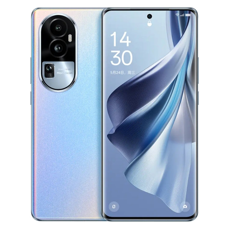 Tripla fotocamera posteriore, identificazione dell'impronta digitale sullo schermo, ColorOS 13.1 da 6,74 pollici / Android 13 Dimensity 8200 Octa Core fino a 3,1 GHz, rete: 5G, NFC, OTG, Reno10 Pro 5G, 16GB+512GB