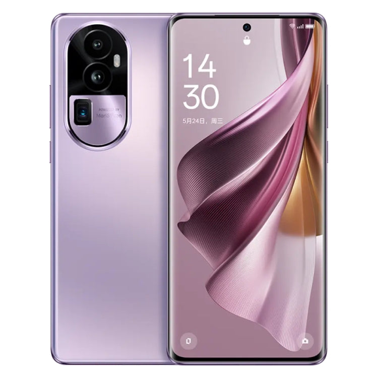 Tripla fotocamera posteriore, identificazione dell'impronta digitale sullo schermo, ColorOS 13.1 da 6,74 pollici / Android 13 Qualcomm Snapdragon 8+ Gen 1 Octa Core fino a 2,995 GHz, rete: 5G, NFC, OTG, Reno10 Pro+ 5G, 16GB+256GB