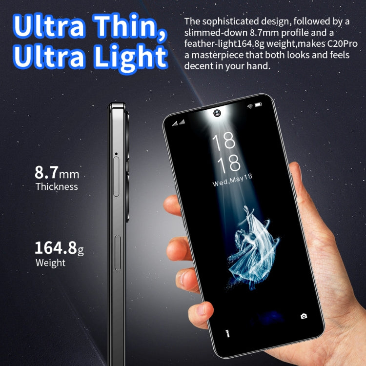 Smartphone C20 Pro Android 8.1 MTK6737 4G 3GB RAM 64GB