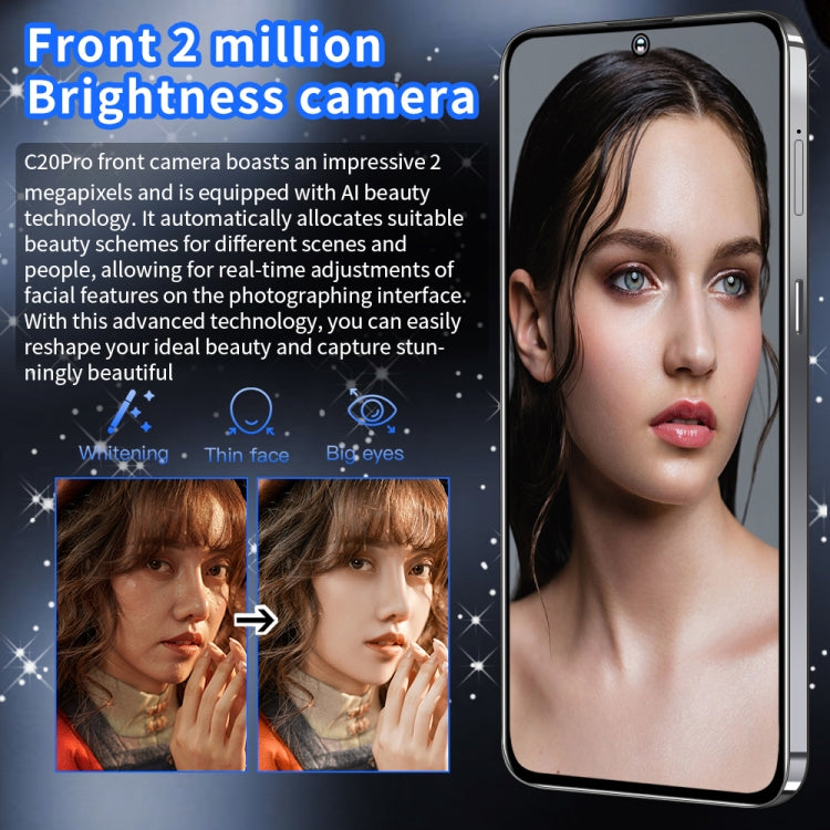 Smartphone C20 Pro Android 8.1 MTK6737 4G 3GB RAM 64GB