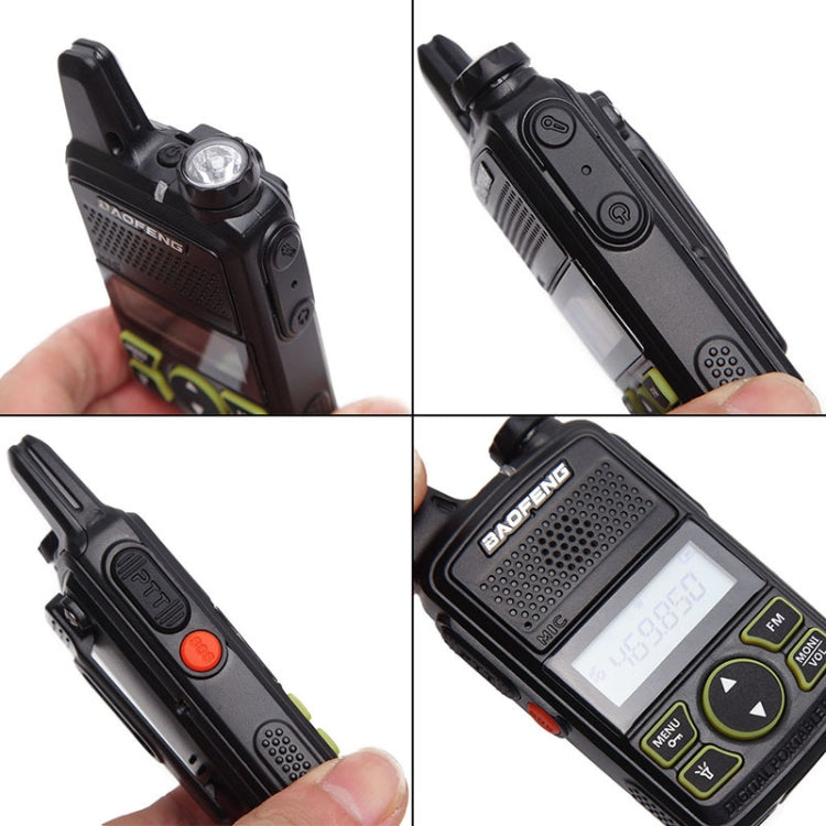 Walkie-talkie portatile radio a banda singola BaoFeng BF-T1, presa UK, BF-T1 UK Plug