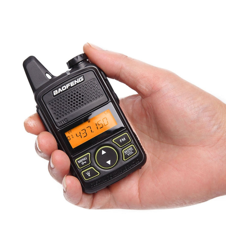 Walkie-talkie portatile radio a banda singola BaoFeng BF-T1, presa UK, BF-T1 UK Plug