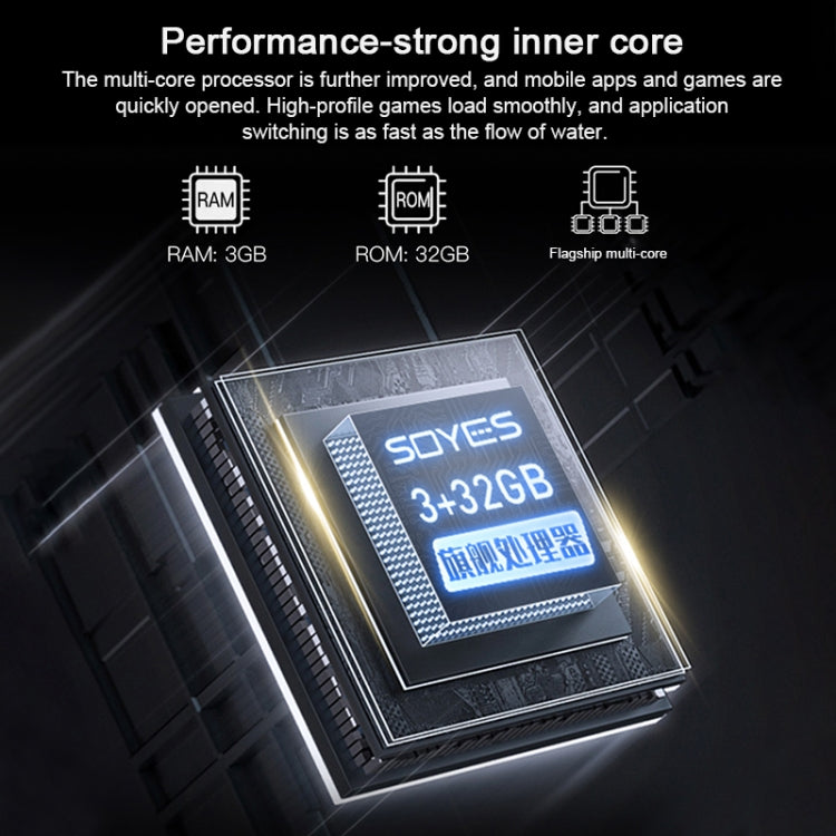 Riconoscimento facciale, Android 9.0 MTK6737M Quad Core da 3,0 pollici fino a 1,1 GHz, Bluetooth, WiFi, FM, Rete: 4G, Doppia SIM, 3GB+32GB