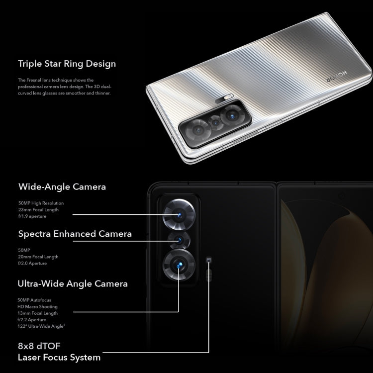 Smartphone pieghevole 7,9"+6,45" Snapdragon 8 Gen1 5G
