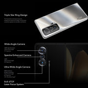 Tripla fotocamera posteriore, Fade ID e identificazione delle impronte digitali laterali, Magic UI 6.0 da 7,9 pollici + 6,45 pollici (Android 12) Qualcomm Snapdragon 8 Gen1 4nm Octa Core fino a 2,995 GHz, Rete: 5G, OTG, NFC, Non supporta Google Play