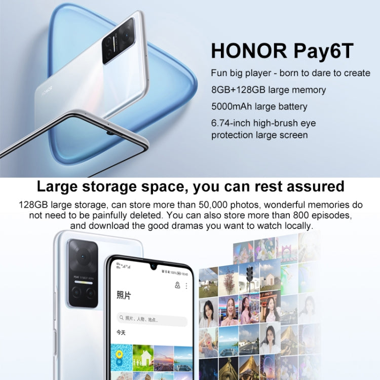 Smartphone 6,74" 5G MediaTek Dimensity 700 8GB 128GB
