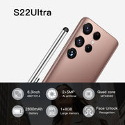 Identificazione facciale, Android 6.0 MTK6582 Quad Core, Rete: 3G, 1GB+8GB