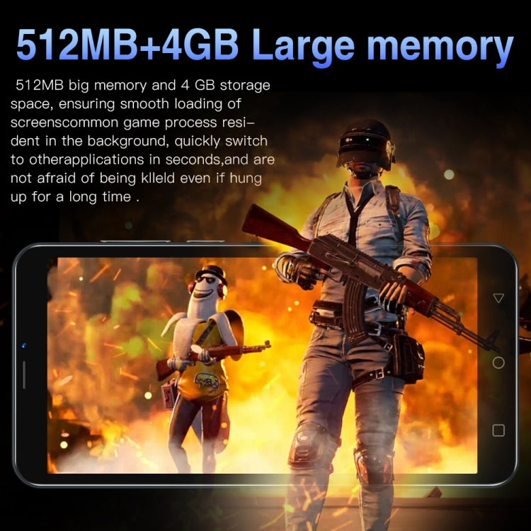 Identificazione facciale, Android 4.4 MTK6572 Dual Core, Rete: 3G, 512MB+4GB
