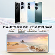 Tripla fotocamera posteriore, identificazione delle impronte digitali sullo schermo, Magic UI 6.1 da 6,67 pollici Qualcomm Snapdragon 778G Plus Octa Core fino a 2,5 GHz, Rete: 5G, OTG, NFC, Non supporta Google Play, Honor 70 5G 12GB+512GB, 12GB+512GB