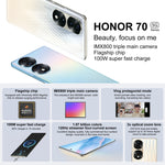 Smartphone Honor 70 Pro+ 5G 8GB 256GB 6,78" OLED