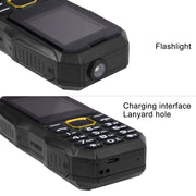 Impermeabile Antiurto Antipolvere, Batteria 5800mAh, 1,8 pollici, 21 Tasti, Torcia LED, Doppia SIM